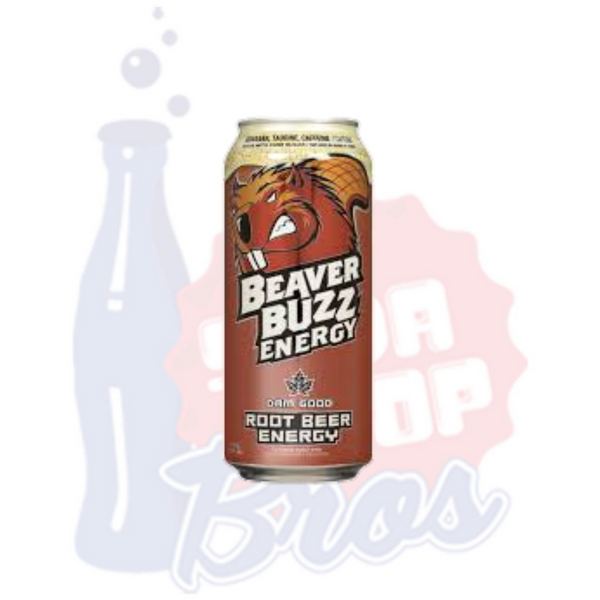 Beaver Buzz Energy Root Beer (473 ml Can)