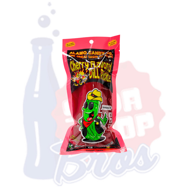 Alamo Candy Co. Big Tex Cherry Flavoured Dill Pickle - Soda Pop BrosPickle