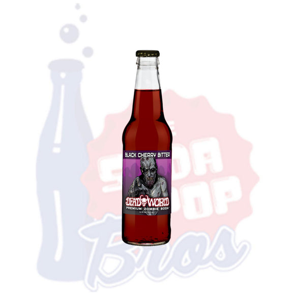 Dead World Black Cherry Bitter Premium Zombie - Soda Pop BrosSoda