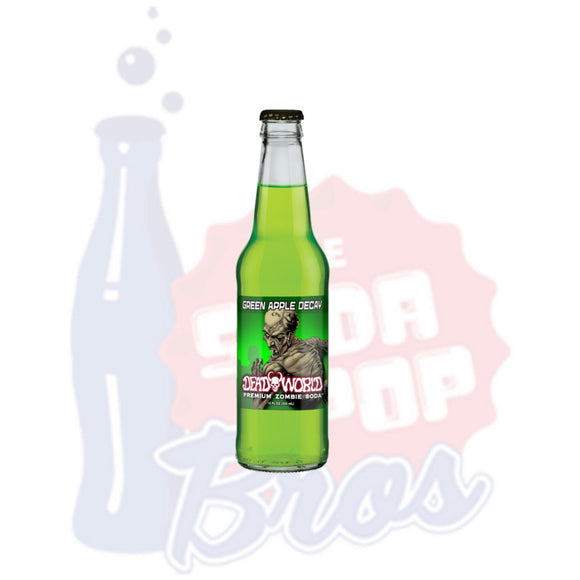 Dead World Green Apple Decay Premium Zombie Soda - Soda Pop BrosSoda
