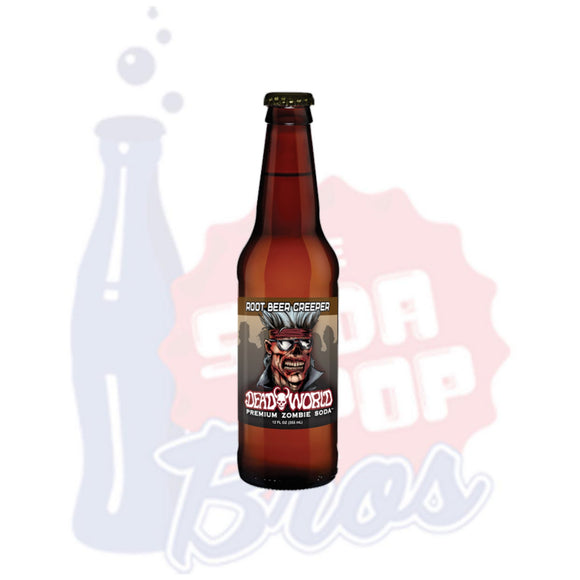 Dead World Root Beer Creeper Premium Zombie Soda - Soda Pop BrosSoda