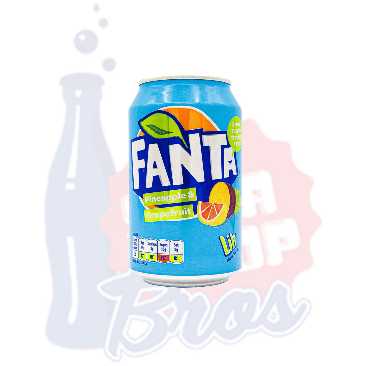 Fanta Pineapple Grapefruit aka Lilt (330mL Can/UK) Soda Pop Bros Soda