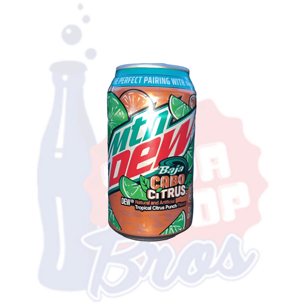 Mountain Dew Baja Cabo Citrus (355ml Can) - Soda Pop BrosSoda