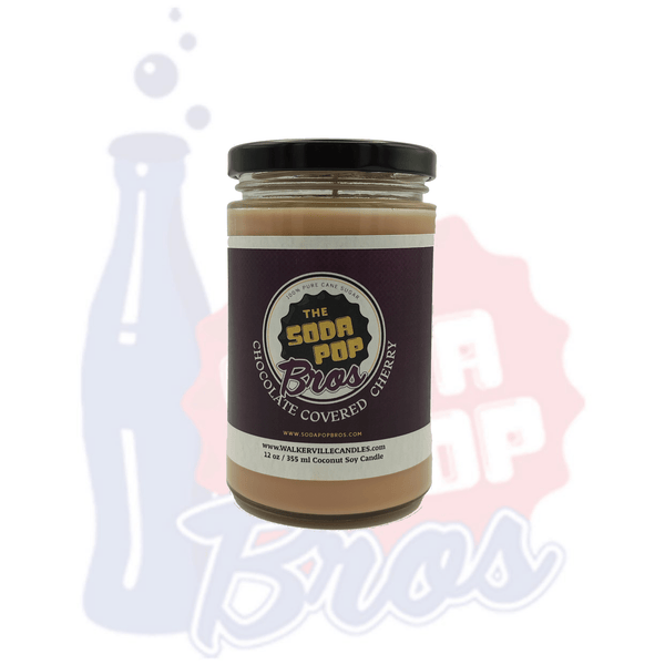 Soda Pop Bros Chocolate Covered Cherry Candle - Soda Pop BrosCandle