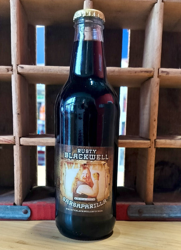 Soda Pop Bros' Rusty Blackwell Sarsaparilla - Soda Pop BrosSoda