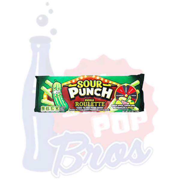 Sour Punch Pickle Roulette - Soda Pop BrosCandy & Chocolate