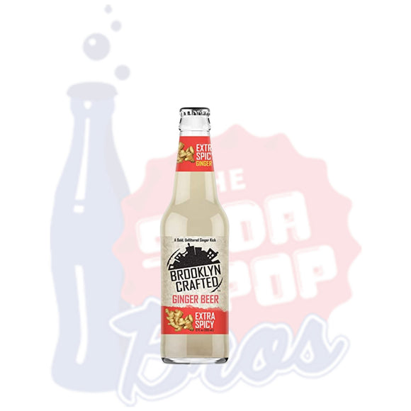 Brooklyn Crafted Extra Spicy Ginger Beer - Soda Pop BrosSoda
