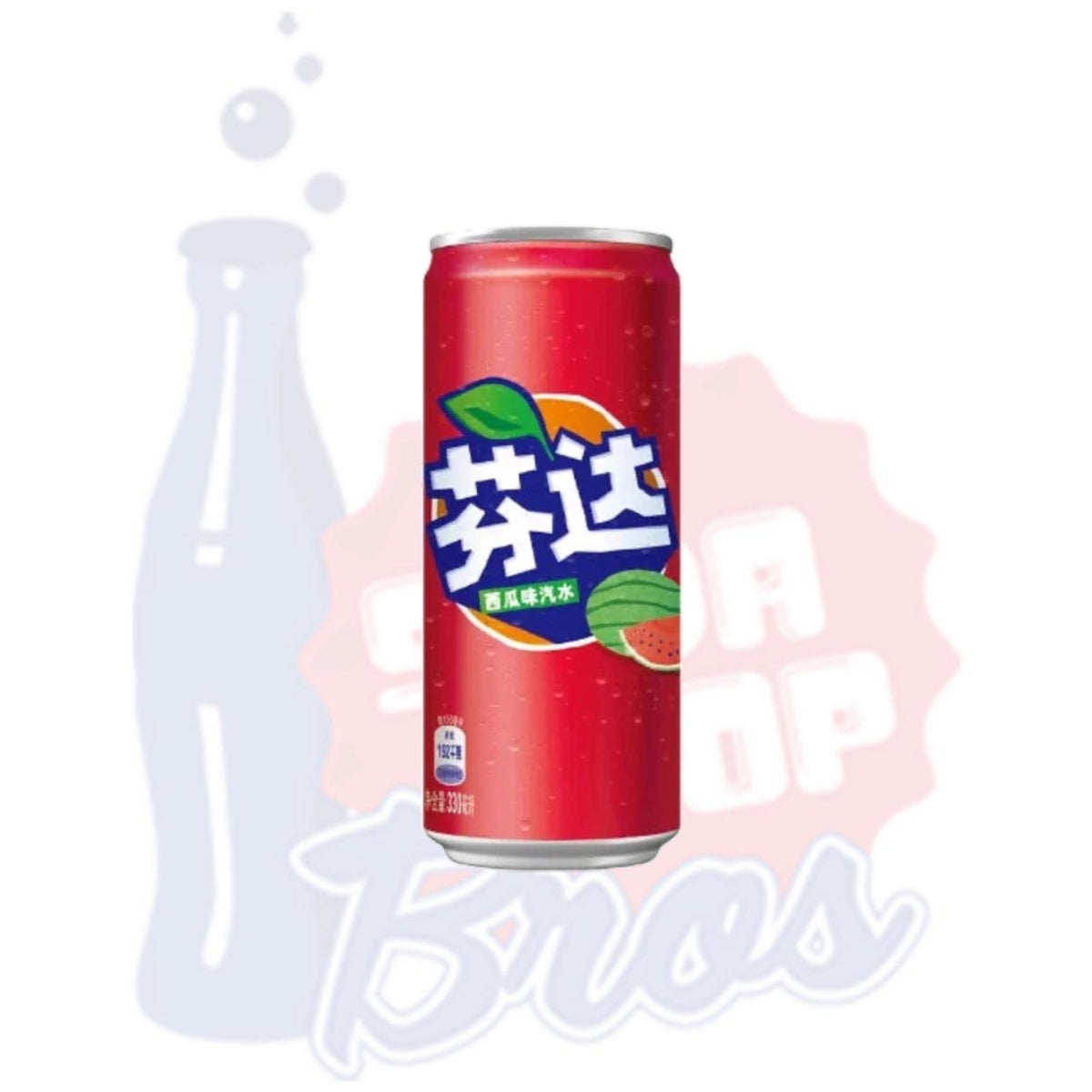 Fanta Watermelon (330ml Can China) Soda Pop Bros Soda