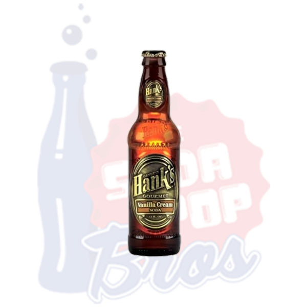 Hank's Gourmet Vanilla Cream Soda - Soda Pop BrosCream Soda