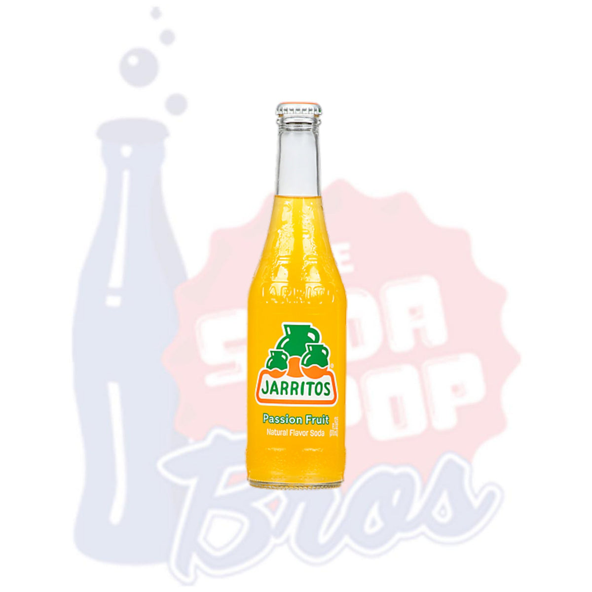 Jarritos Passion Fruit Soda Pop Bros Soda