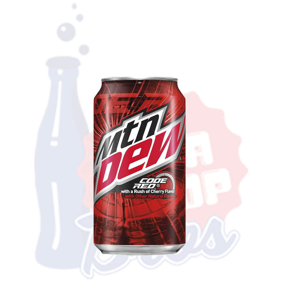 Mountain Dew Code Red (Can) - Soda Pop BrosMountain Dew