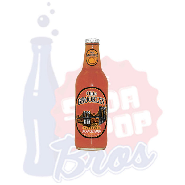 Olde Brooklyn Flatbush Orange Soda - Soda Pop BrosSoda