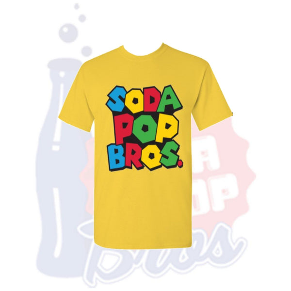 Soda Pop Bros. "N64 Super Mario Bros" inspired T-Shirt - Soda Pop BrosShirts & Tops