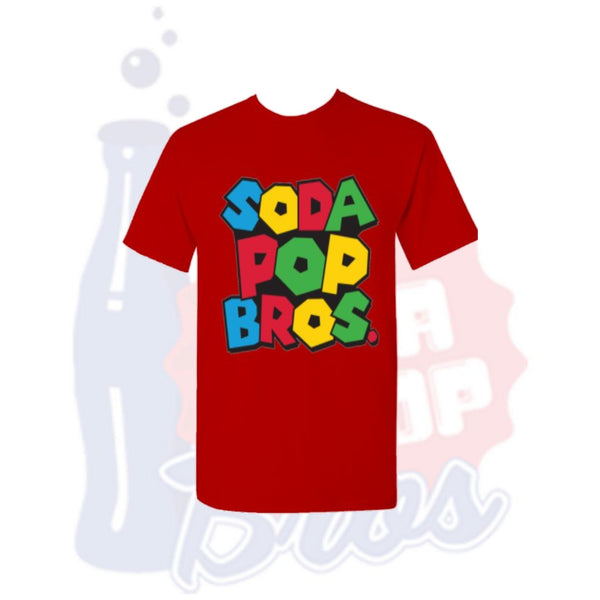 Soda Pop Bros. "N64 Super Mario Bros" inspired T-Shirt - Soda Pop BrosShirts & Tops
