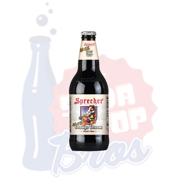 Sprecher Lo-Cal Orange Dream - Soda Pop BrosOrange