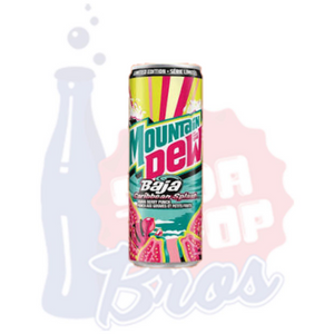 Mountain Dew Baja Blast Caribbean Splash Canadian Limited Edition  (355ml Can)