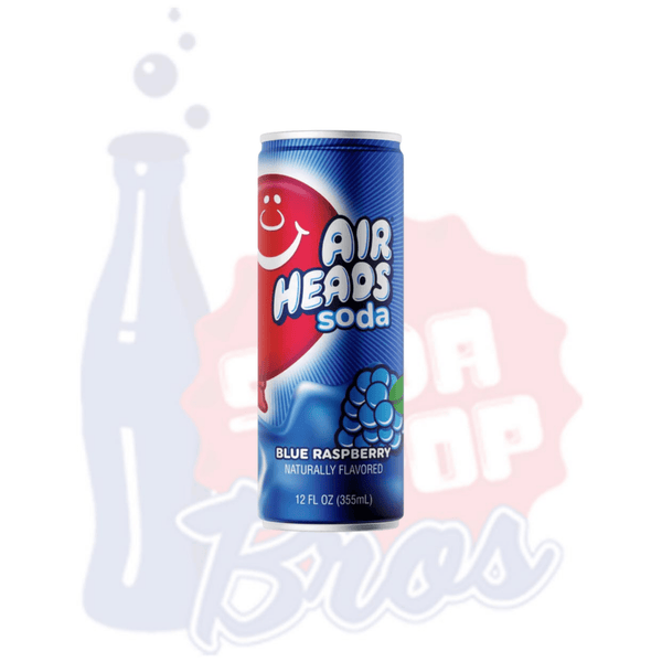 Airheads Blue Raspberry Soda (355ml Can) - Soda Pop BrosSoda