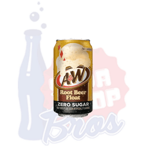 A&W Root Beer Float Limited Edition ZERO Sugar (Can) - Soda Pop BrosSoda