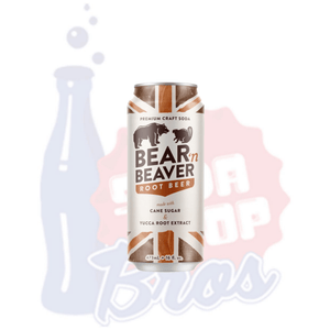 Bear N' Beaver Root Beer (473 ml Can) - Soda Pop BrosSoda