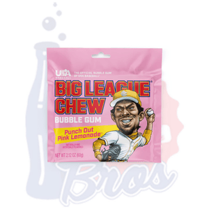 Big League Chew Punch Out Pink Lemonade - Soda Pop BrosCandy & Chocolate