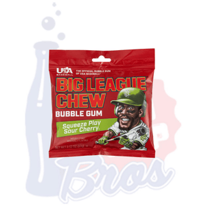 Big League Chew Squeeze Play Sour Cherry - Soda Pop BrosCandy & Chocolate
