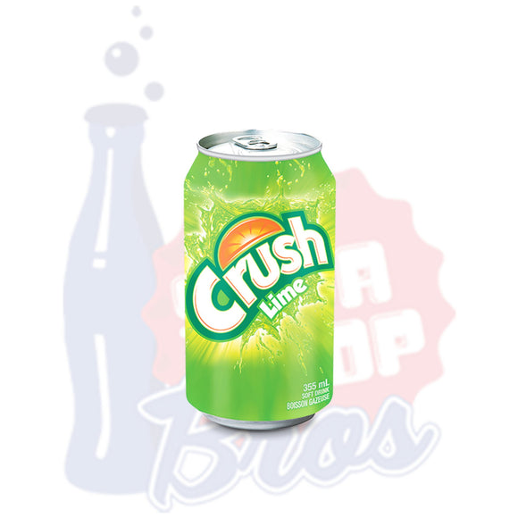 Crush Lime (Can) - Soda Pop BrosSoda