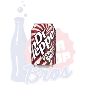 Dr. Pepper Limited Edition Cream Swirl (UK 330ml Can) - Soda Pop BrosSoda