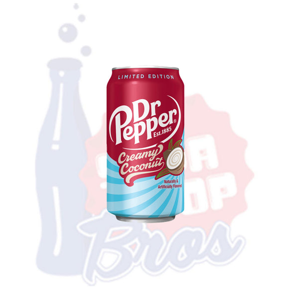 Dr.Pepper Creamy Coconut Limited Edition (Can) - Soda Pop BrosSoda