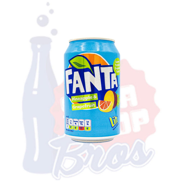 Fanta Pineapple Grapefruit aka Lilt (330mL Can/UK) - Soda Pop BrosSoda
