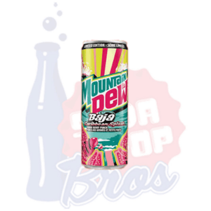 Mountain Dew Baja Blast Caribbean Splash Canadian Limited Edition (355ml Can) - Soda Pop BrosSoda