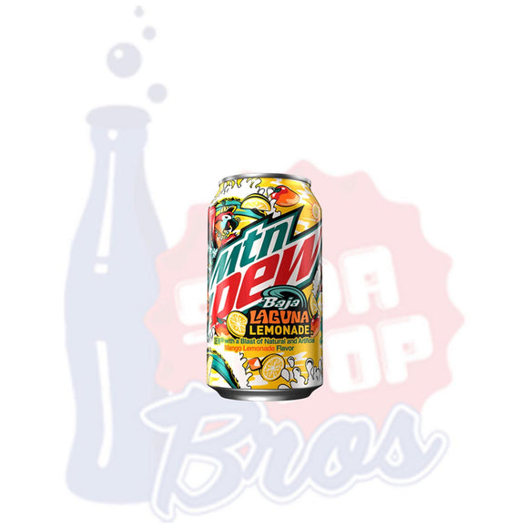Mountain Dew Baja Laguna Lemonade (Can) - Soda Pop BrosSoda