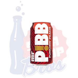 Mr Pibb Punchin' Peach (Can) - Soda Pop BrosSoda