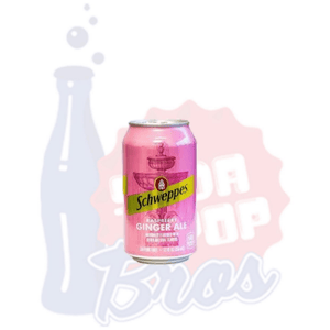 Schweppes Raspberry Ginger Ale (Can) - Soda Pop BrosSoda