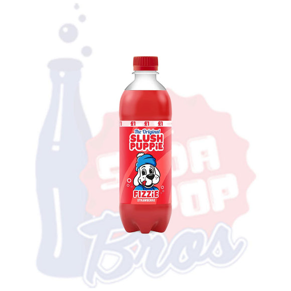 Slush Puppie Fizzie Strawberry Soda (UK 500ml) - Soda Pop BrosSoda