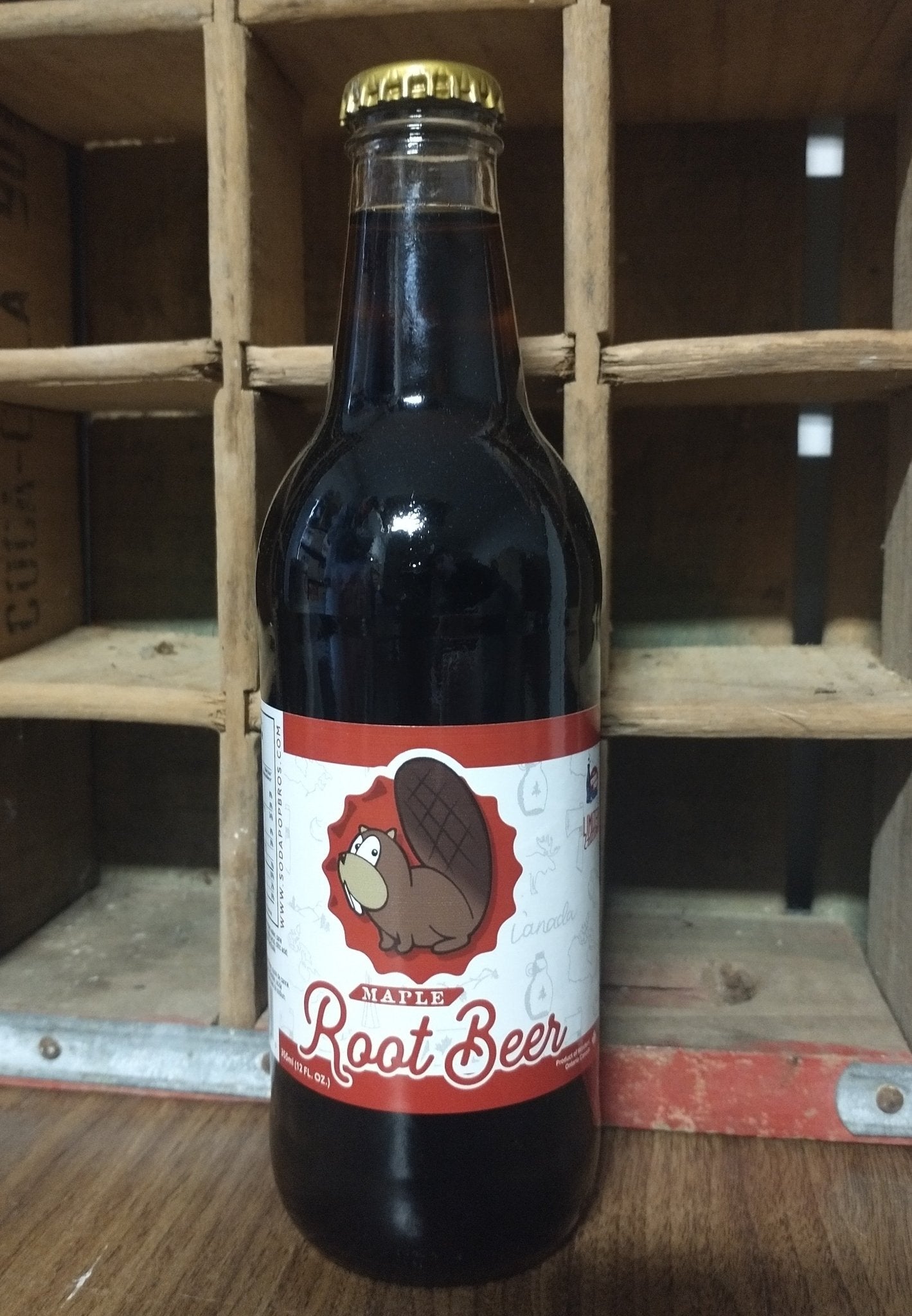 Pop Root Soda Pop Bros Maple Root Beer - Soda Pop Bros Soda