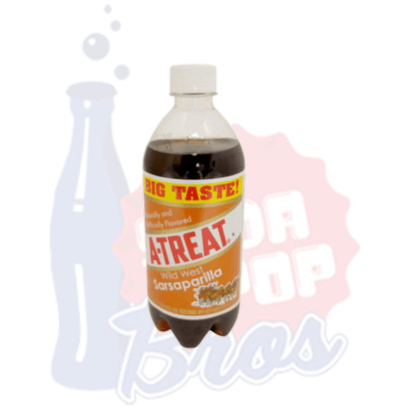 A-Treat Wild West Sarsaparilla (591ml) - Soda Pop BrosSoda