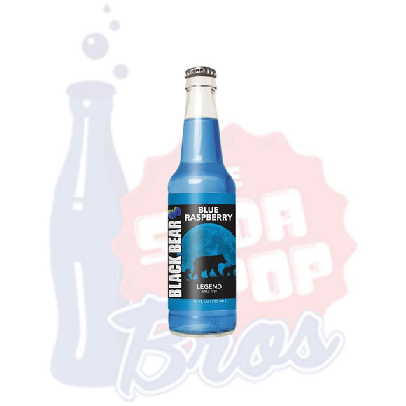 Black Bear Blue Raspberry Soda - Soda Pop BrosSoda