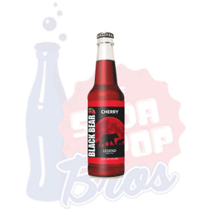 Black Bear Cherry Soda - Soda Pop BrosSoda