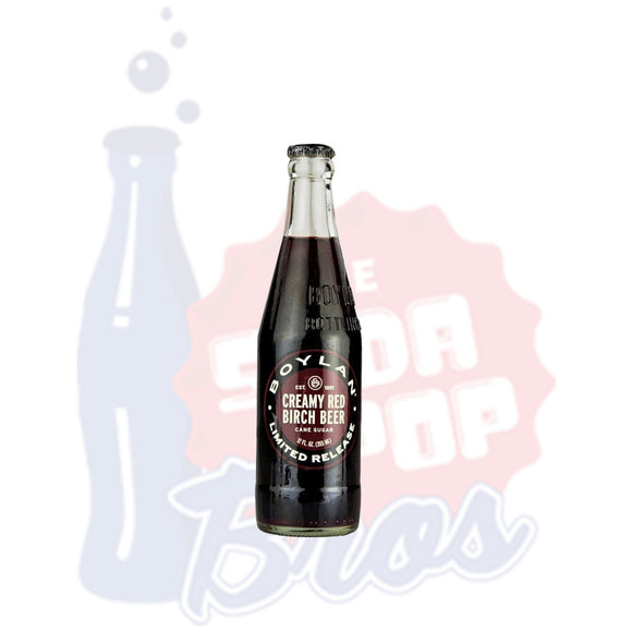 Boylan Creamy Red Birch Beer - Soda Pop BrosSoda