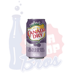 Canada Dry Blackberry Ginger Ale 355ml (Can) - Soda Pop BrosSoda