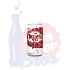Cheerwine Zero Sugar (Cans) - Soda Pop BrosSoda