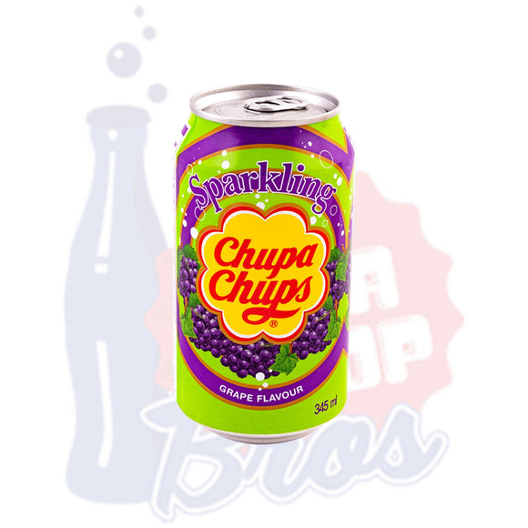 Chupa Chups Sparkling Grape (345ml Korea) - Soda Pop BrosSoda