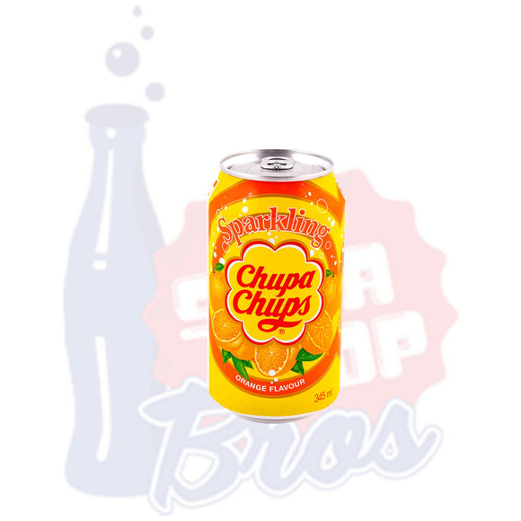 Chupa Chups Sparkling Orange (345ml Korea) - Soda Pop BrosSoda