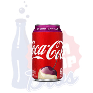 Coca Cola Cherry Vanilla (Can) - Soda Pop BrosSoda
