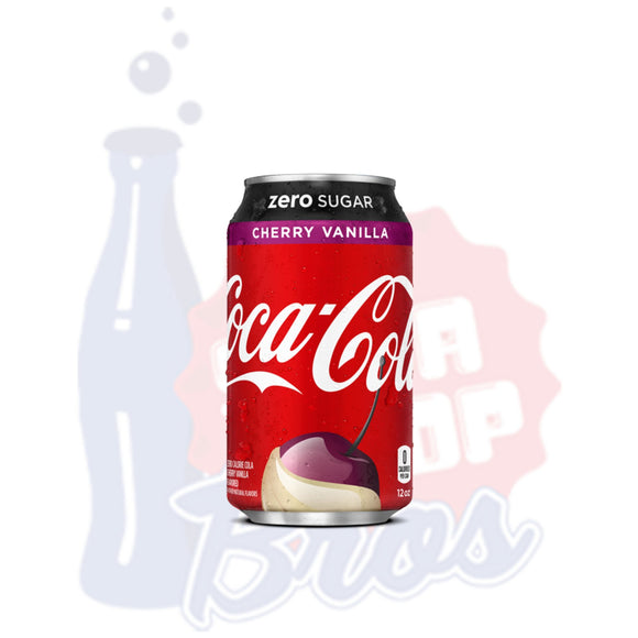 Coca Cola Cherry Vanilla Zero - Soda Pop BrosSoda