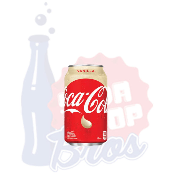 Coca Cola Vanilla (Can) - Soda Pop BrosSoda