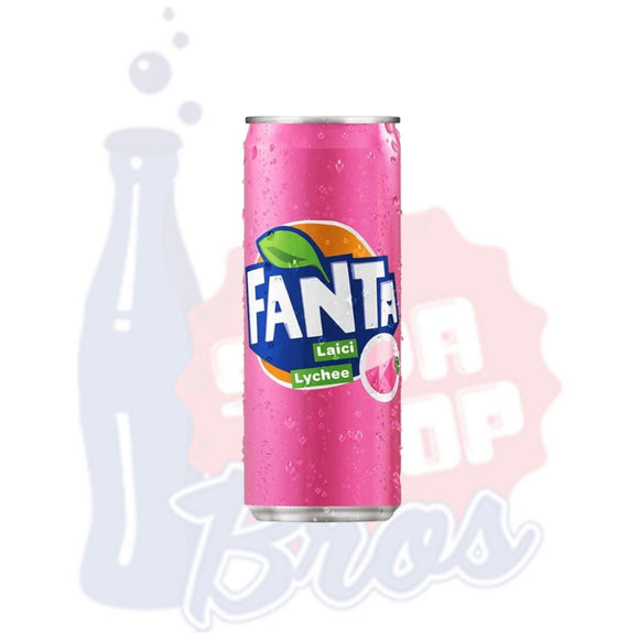 Fanta Lychee/Laici (Malaysia 330ml Can) - Soda Pop BrosSoda