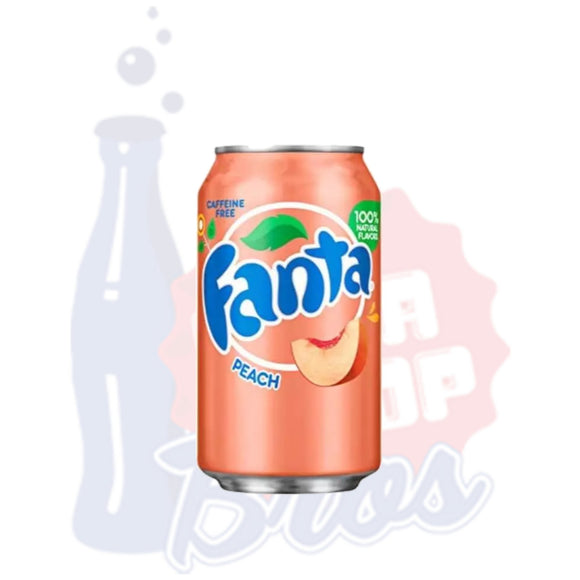 Fanta Peach (Can) - Soda Pop BrosPeach