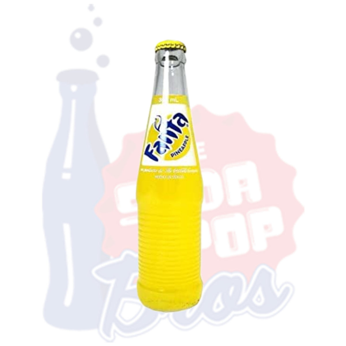 Fanta Pineapple Soda (Mexico) Soda Pop Bros Pineapple