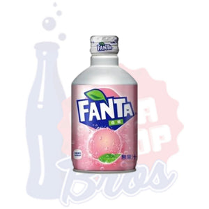 Fanta White Peach (Japan 300ml) - Soda Pop BrosSoda